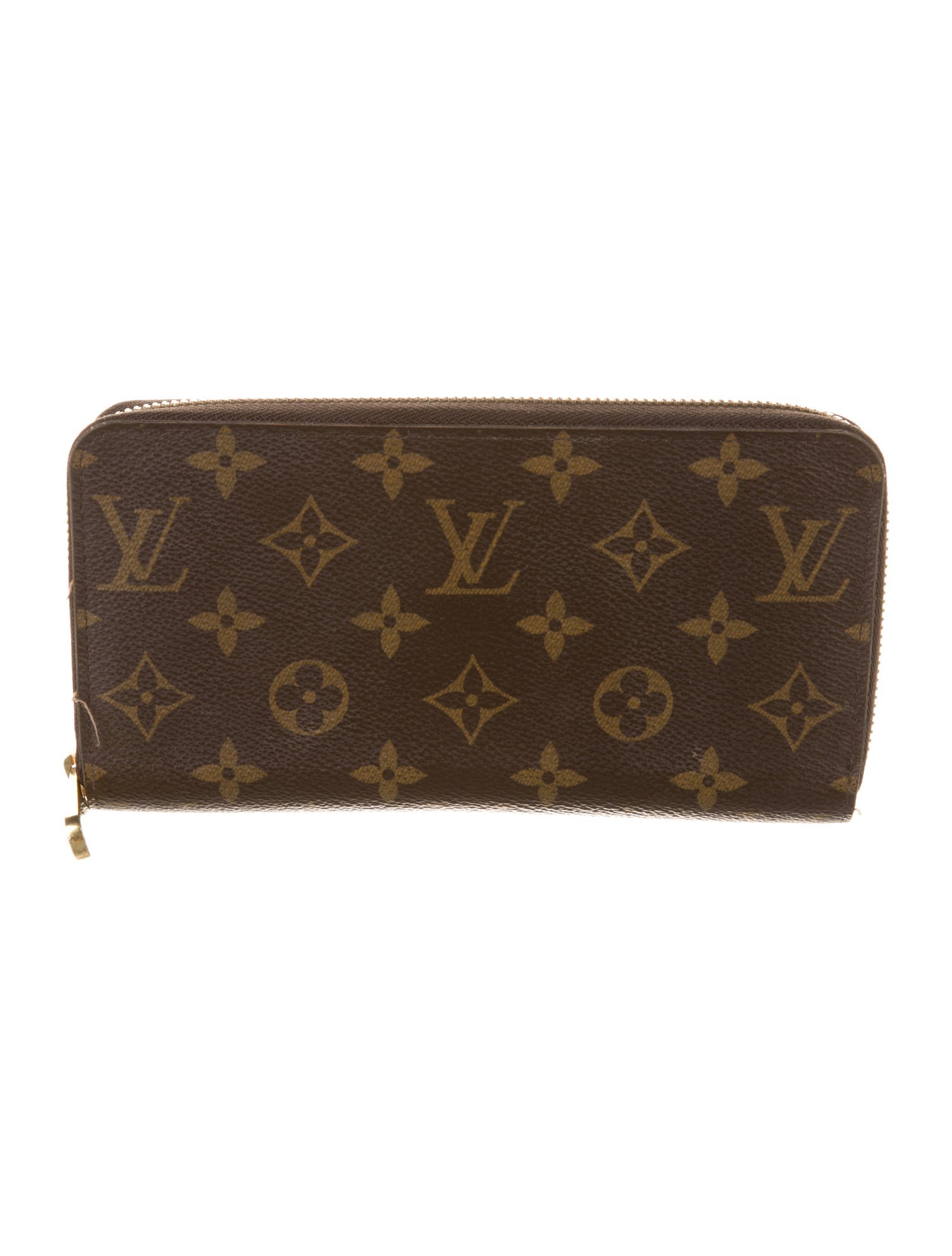 Louis Vuitton LV Monogram Coated Canvas Zippy Wallet